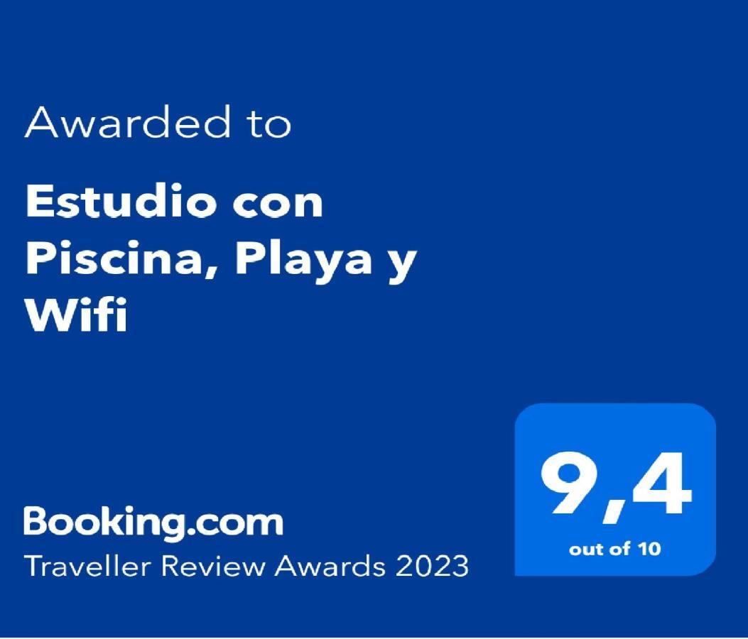 Estudio Con Piscina, Playa Y Wifi Dénia Esterno foto