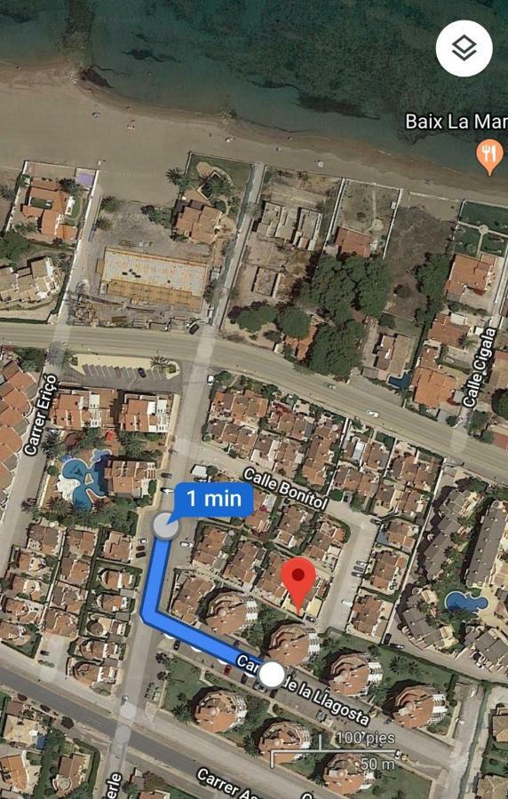Estudio Con Piscina, Playa Y Wifi Dénia Esterno foto
